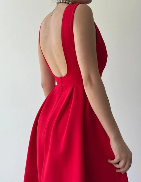 Bea Midi Elbise - Resim 10