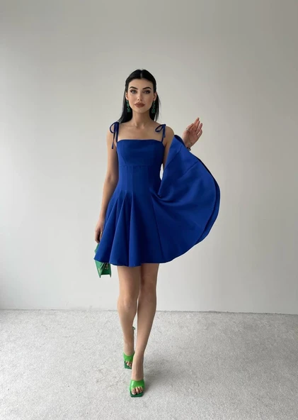 Clara Askılı Mini Elbise ürün görseli