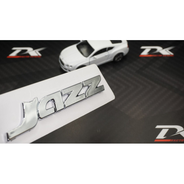 Jazz Bagaj 3M 3D Krom ABS Yazı Logo Amblem