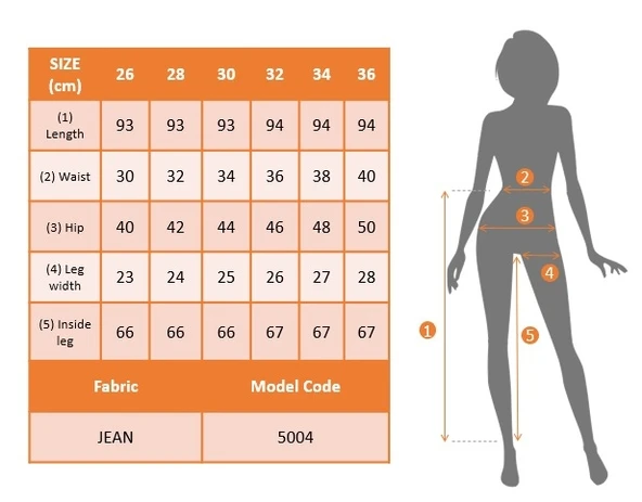 Likralı Yüksek Bel Jean Pantolon - Resim 2