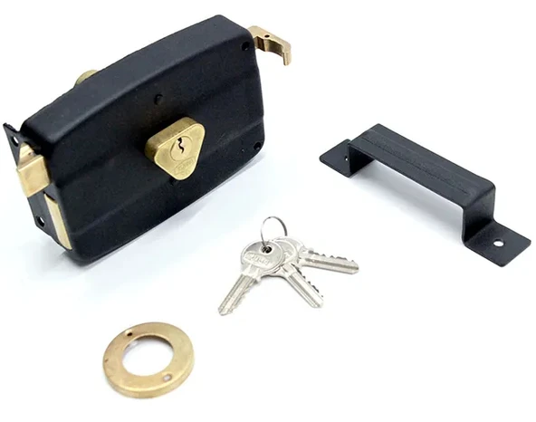 Yuma Dış Kapı Oval Tirajlı Kilit - Karşılıklı, 12mm ürün görseli