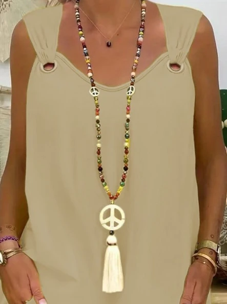 Kadın Kolsuz V Yaka Kuş Gözü Detay Bluz Short Aerobin Ikili Takım - Resim 2