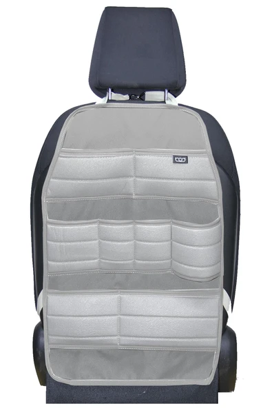 Bod Ecolux Serisi Taytüyü Araba Oto Koltuk Arkası Eşya Düzenleyici Araç İçi Organizer Gri - 5