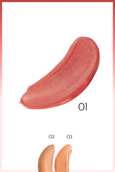 Note Cosmetics Drop Highlighter Işıltılı Likit Aydınlatıcı - 01 Pearl Rose - 3