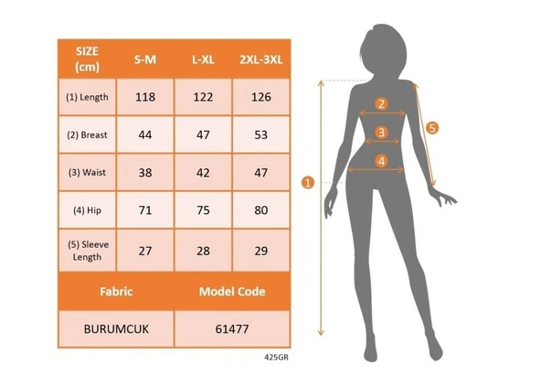 Kadın Kısa Kollu Yakası Açık Katlı Bürümcük Balon Elbise - Resim 4