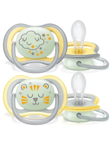 Philips Avent Ultra Air Nighttime Karanlıkta Parlar Gece Emziği +18 Ay ürün görseli