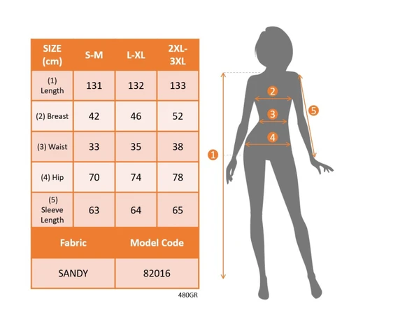 Kadın Uzun Kollu V Dantel Yakalı Yırtmaçlı Uzun Sandy Elbise - Resim 7