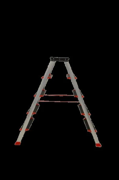 Alüminyum Çift Taraflı Merdiven 5+5 (SAR1325) - Resim 4