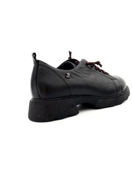 Venüs 2553801K Kadın Hakiki Deri Lastik Bağ Kalın Taban Günlük Ayakkabı - 8