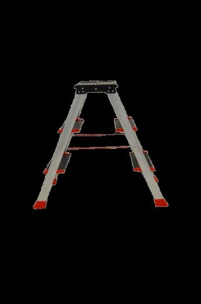 Alüminyum Çift Taraflı Merdiven 3+3 (SAR1323) - Resim 2