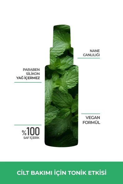 Ağız Bakım Suyu Ferah Saf Nane Hidrosolü 100 ml - 5