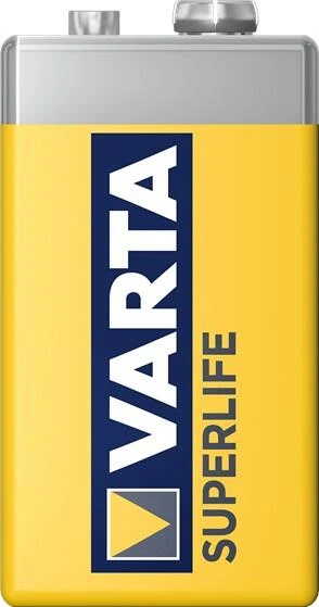Varta SuperLife Çinko 9V Pil | 6F22 - 1