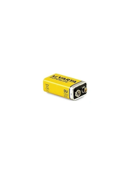 Varta SuperLife Çinko 9V Pil | 6F22 - 3