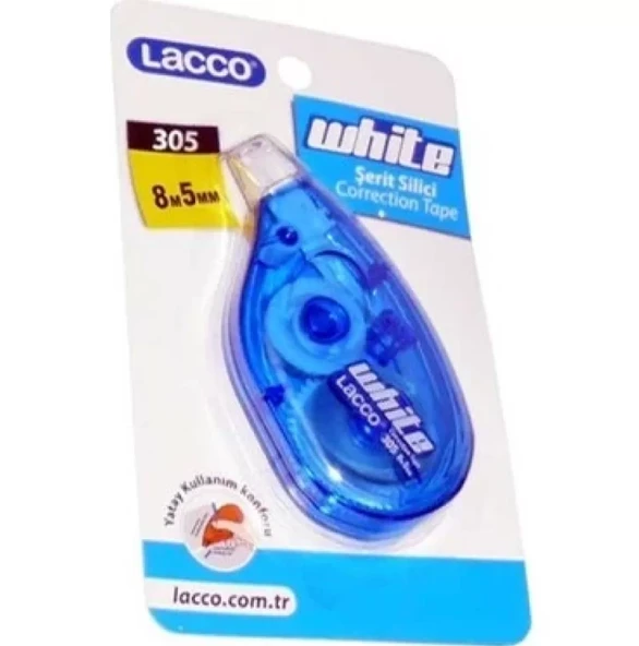 Lacco 305 Beyaz Şerit Silici Daksil 8Metre x 5Mm - Resim 4