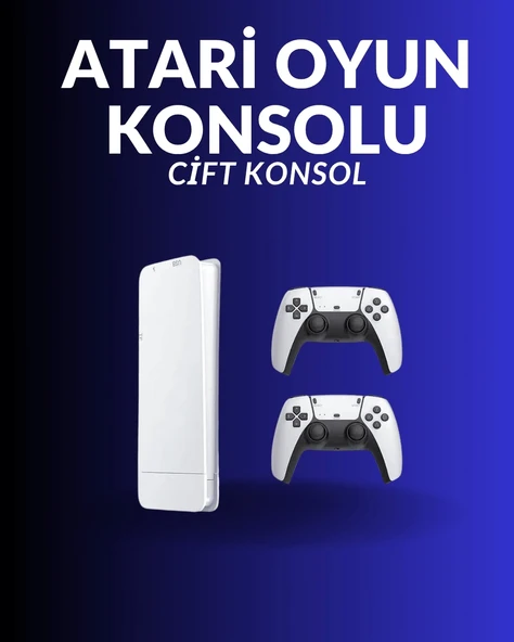 HDMI Çıkışlı Çift Kablosuz Kollu Retro Game Stick – M15 ürün görseli 1