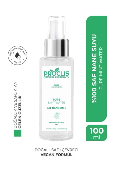 Ağız Bakım Suyu Ferah Saf Nane Hidrosolü 100 ml