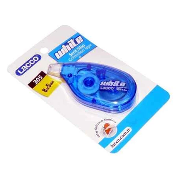 Lacco 305 Beyaz Şerit Silici Daksil 8Metre x 5Mm ürün görseli 1