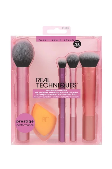 Real Techniques Rt-1786 Everyday Essentials Makyaj Fırça Seti - 1