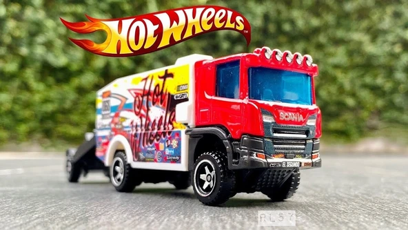 Hot Wheels Kamyonlar - Scania Rally Turck BMF60 - Resim 2