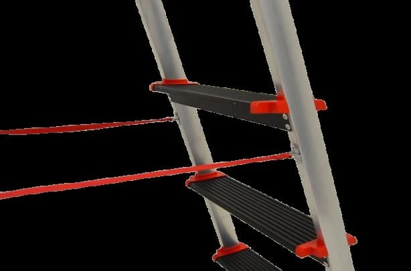 Alüminyum Çift Taraflı Merdiven 4+4 (SAR1324) - Resim 3