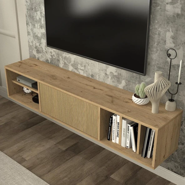 Dekorister Dosso Tv Sehpası 150cm Sepet - Yunus - Resim 6