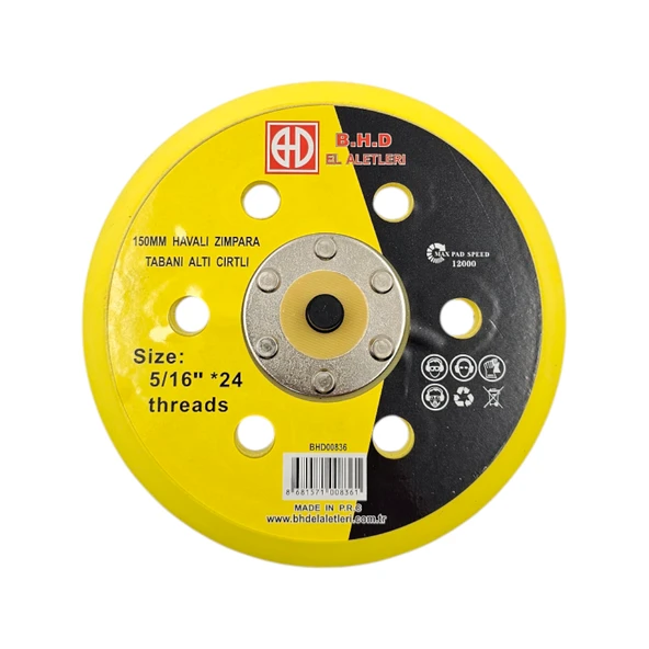 Fixonic B.H.D BHD00836 150mm Havalı Zımpara Tabanı ürün görseli