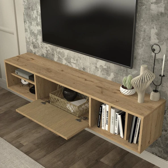 Dekorister Dosso Tv Sehpası 150cm Sepet - Yunus - Resim 7