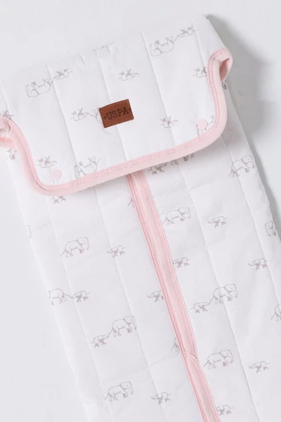 U.S. Polo Assn. Kız Bebek Alt  Açma Beyaz - Resim 8