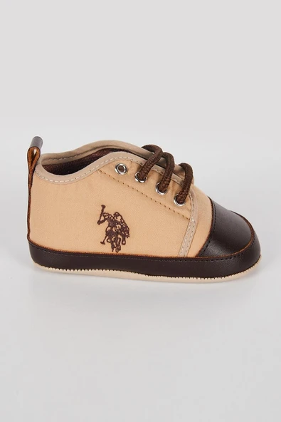 U.S. Polo Assn. Erkek Bebek Ayakkabı Camel - Resim 4
