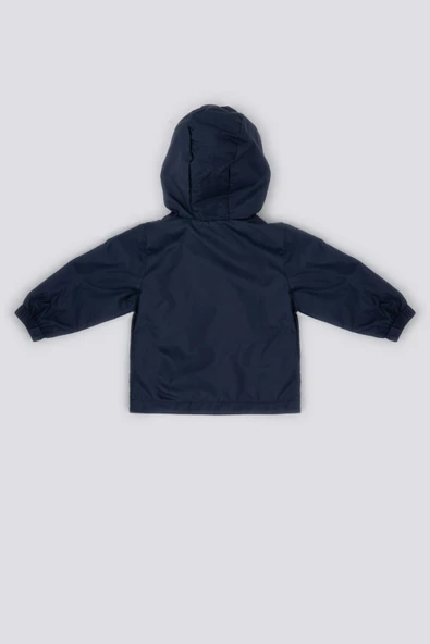 U.S. Polo Assn. Erkek Bebek Yağmurluk Lacivert - Resim 3