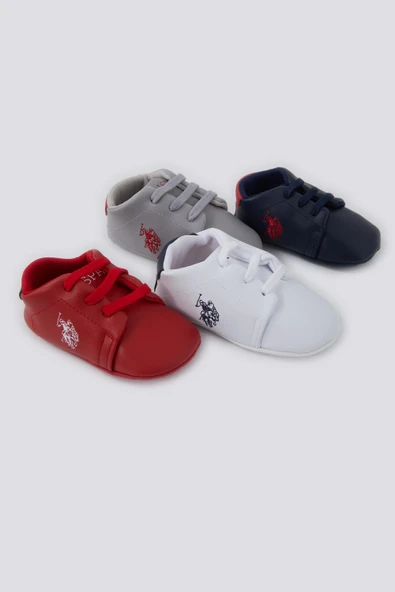 U.S. Polo Assn. Erkek Bebek Ayakkabı Beyaz - 6