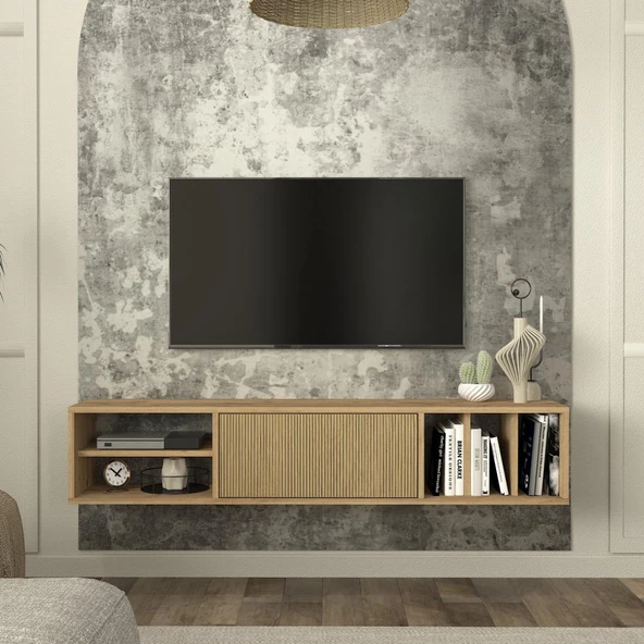 Dekorister Dosso Tv Sehpası 150cm Sepet - Yunus - Resim 2