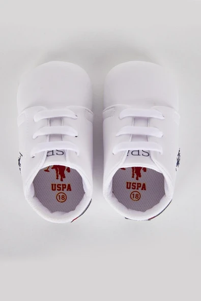 U.S. Polo Assn. Erkek Bebek Ayakkabı Beyaz - 5