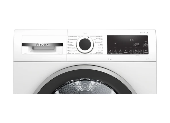 Bosch WQG241A0TR 9 KG Isı Pompalı Çamaşır Kurutma Makinesi - 4