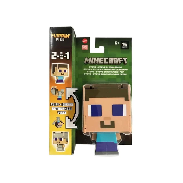 HTL43 Minecraft Flippin' Figs 2si 1 Arada Figürler ürün görseli