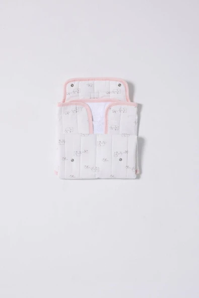 U.S. Polo Assn. Kız Bebek Alt  Açma Beyaz - Resim 2