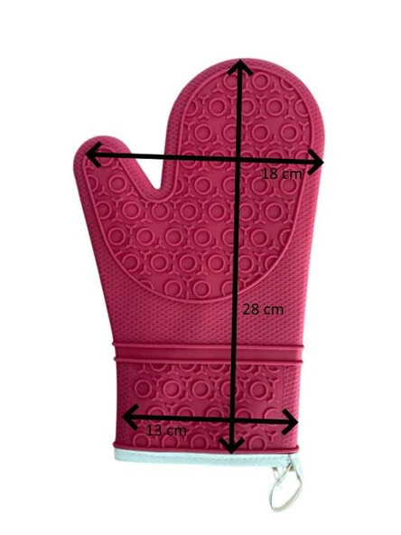 SİLİKON FIRIN ELDİVENİ 28*18*13 CM (Pastaland) - Resim 2