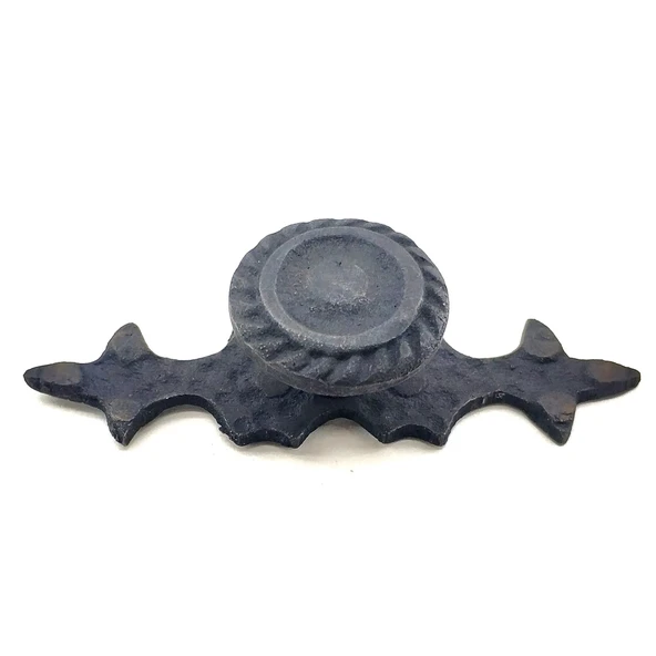 Antika Tarz Dekoratif Pirinç Çizgili Düğme - 25x80 Mm, Oksit ürün görseli