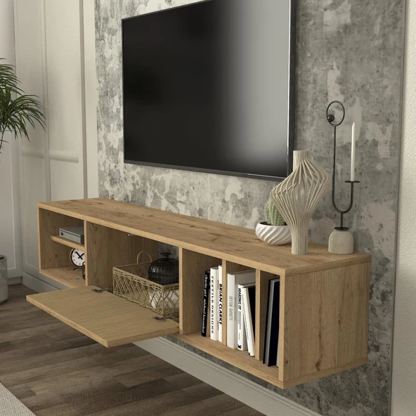 Dekorister Dosso Tv Sehpası 150cm Sepet - Yunus - Resim 5