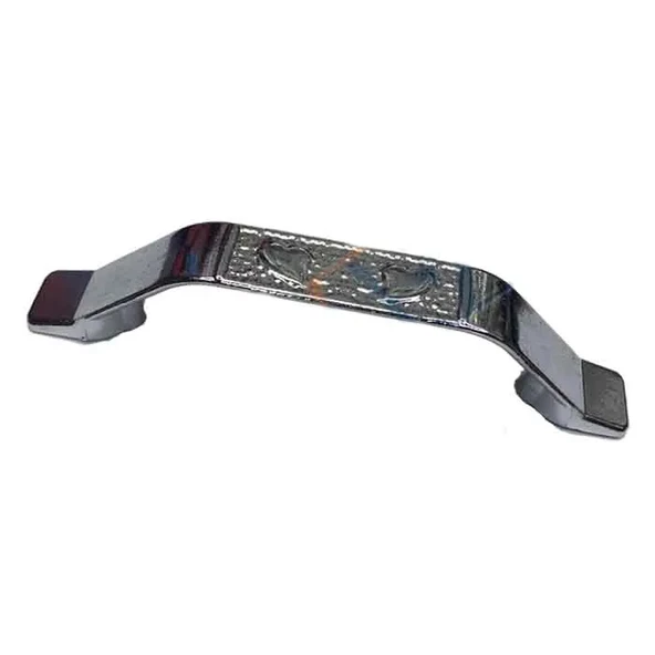 Dekoratif Zamak Kulp İçten - 64mm, Nikel, 1 Adet ürün görseli