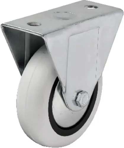 Hts 355 - 75x25 Mm Pvc Makaralı Sabit Teker 4 Adet - 1