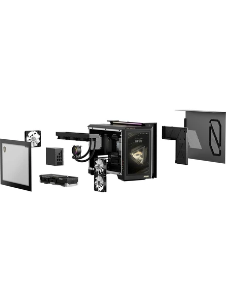 MSI MEG VISION X AI 2NVZ9-052TR Ultra 9 285K 64GB 2TB SSD RTX5090 Windows 11 Masaüstü Bilgisayar - 3