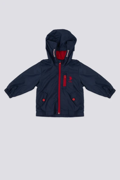 U.S. Polo Assn. Erkek Bebek Yağmurluk Lacivert ürün görseli 1
