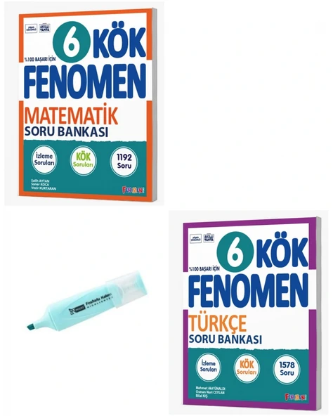 6. Sınıf KÖK Serisi Matematik Ve Türkçe Soru Bankası ürün görseli
