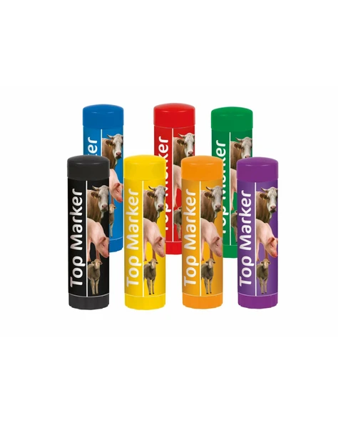 Top Marker Hayvan İşaretleme Kalemi Siyah - Resim 2