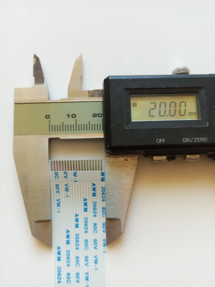 Awm 20624 80C 60V Vw-1 Flex Kablo 19Pin, 6Cm  19-1-6A - Resim 2