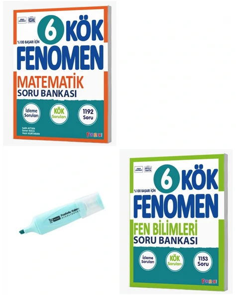 6. Sınıf KÖK Serisi Matematik Ve Fen Bilimleri Soru Bankası
