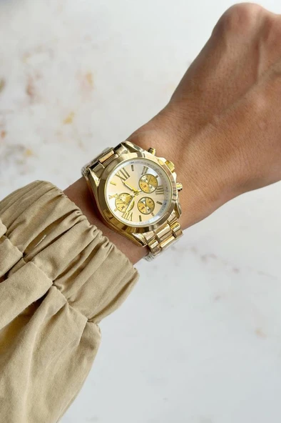 Turna Gold Kadın Kol Saati ürün görseli 1