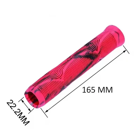 Forte Gt XBYC 5023 Bisiklet Silikon Elcik 165cm İyi Tutuş Kaymaz Yapı Gidon Bisiklet Elciği Kırmızı - Resim 3