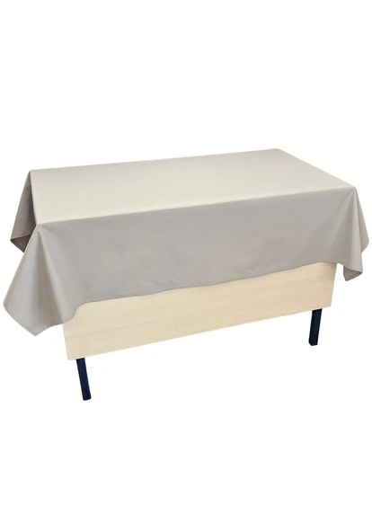 Öğretmen Masa Örtüsü Gri Renkli (Pamuklu) - 3